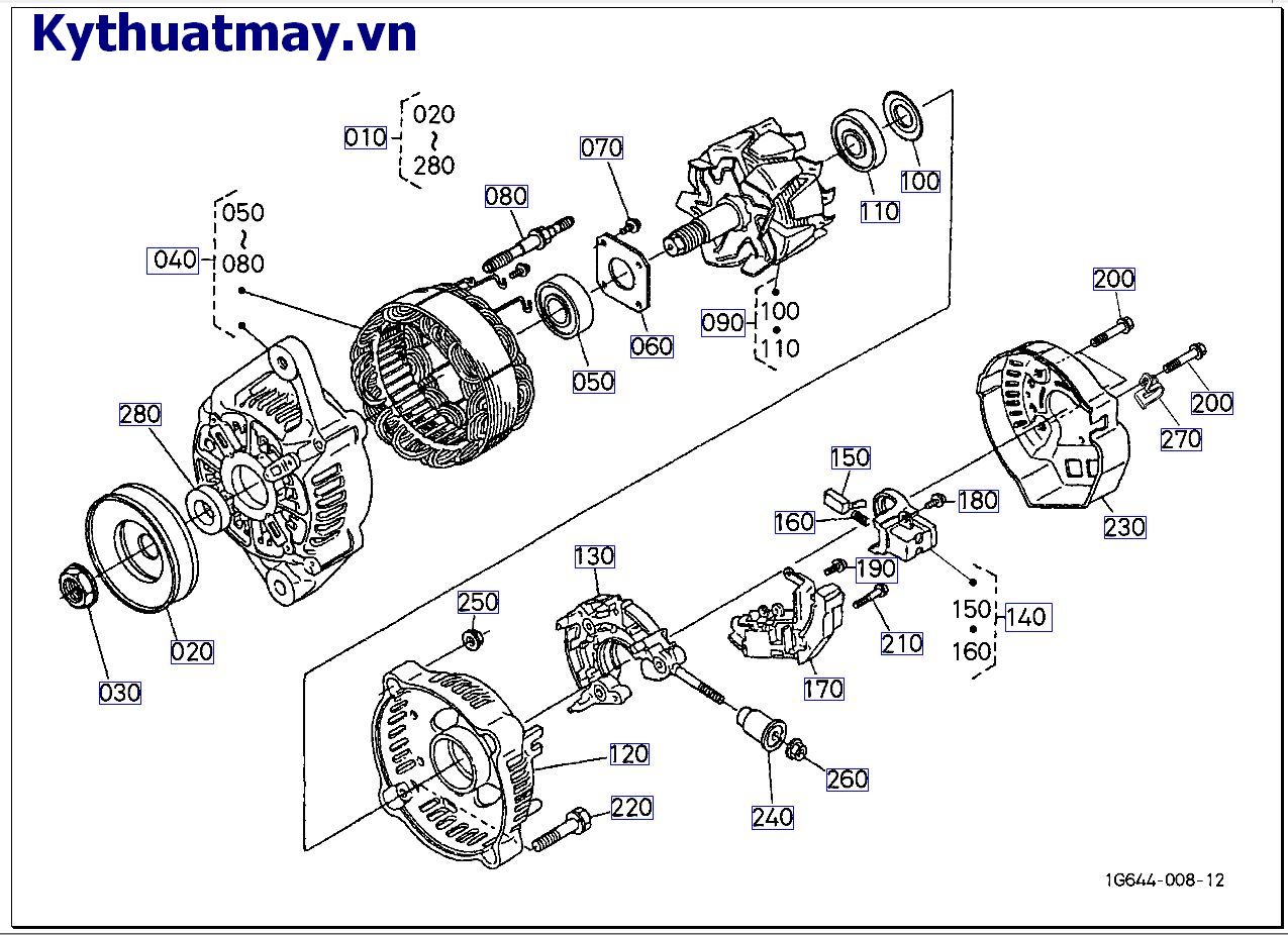 cụm thiết bị điện ( chi tiết bộ giao điện)